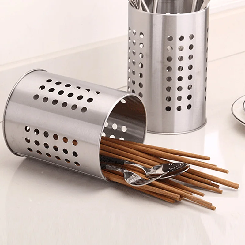 Hot Sale Kitchen Stainless Steel Utensil Cooking Spoon Tool Multi-function Storage Chopstick Holder | Дом и сад