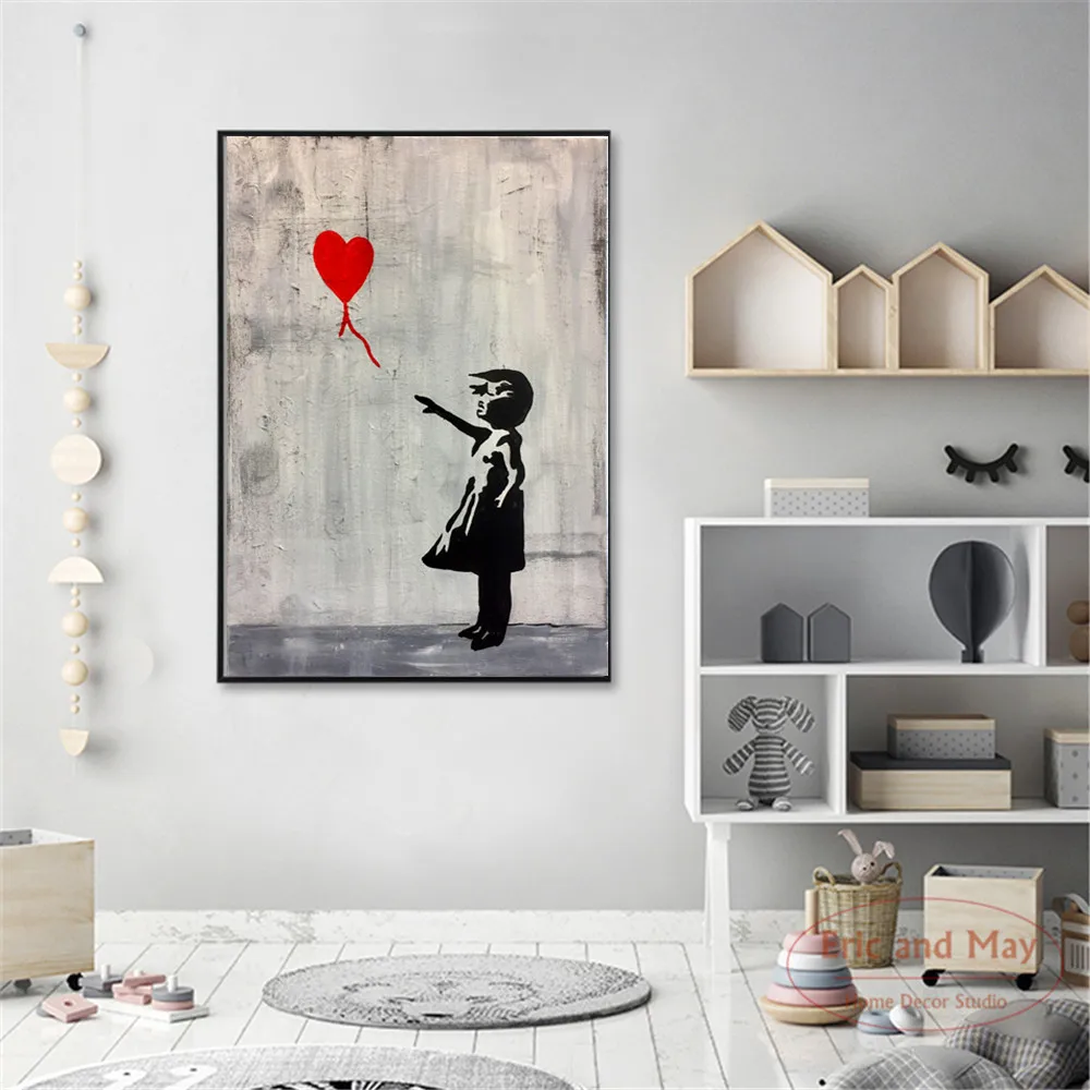 Banksy Life забавные художественные плакаты и принты настенная Картина на холсте для