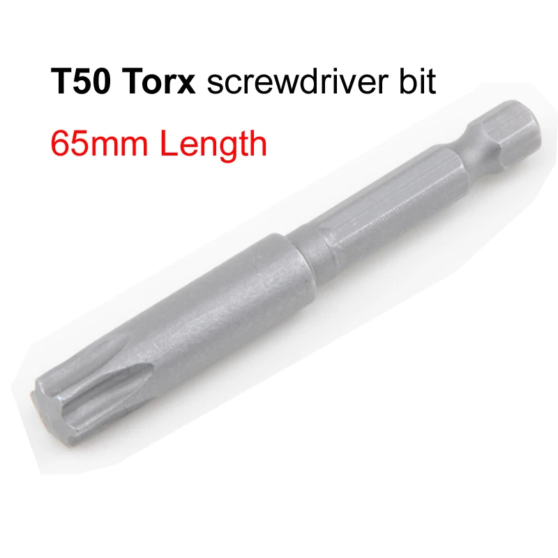 Отвертка шестигранная T50 1/4 дюйма длина 65 мм|star screwdriver|torx screwdriverscrewdriver high quality |