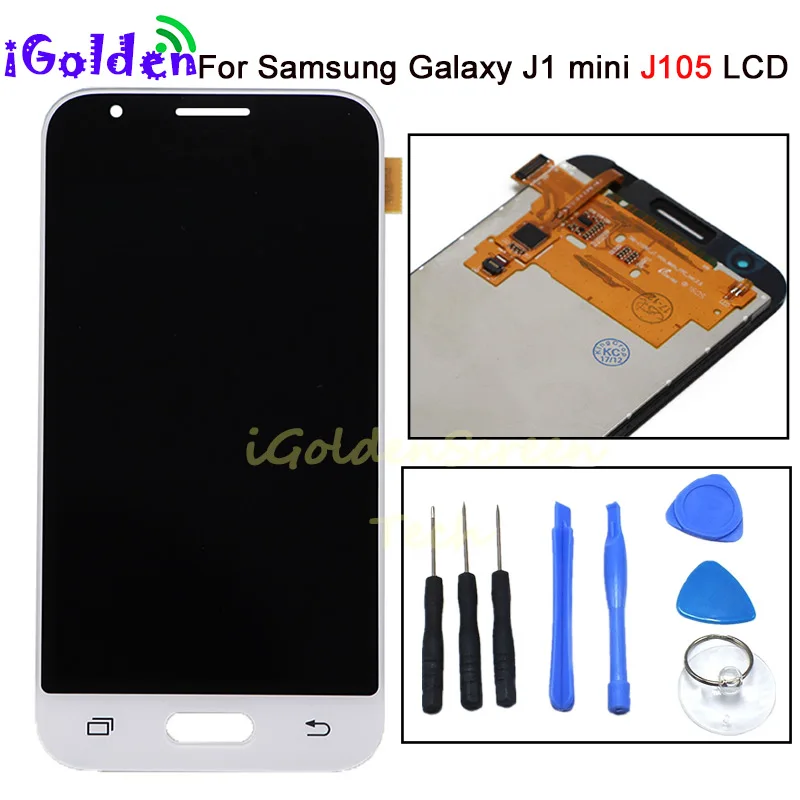 800*480 ЖК дисплей для Samsung Galaxy J1 mini J105 J105H J105F J105B J105M SM с сенсорным экраном Бесплатная