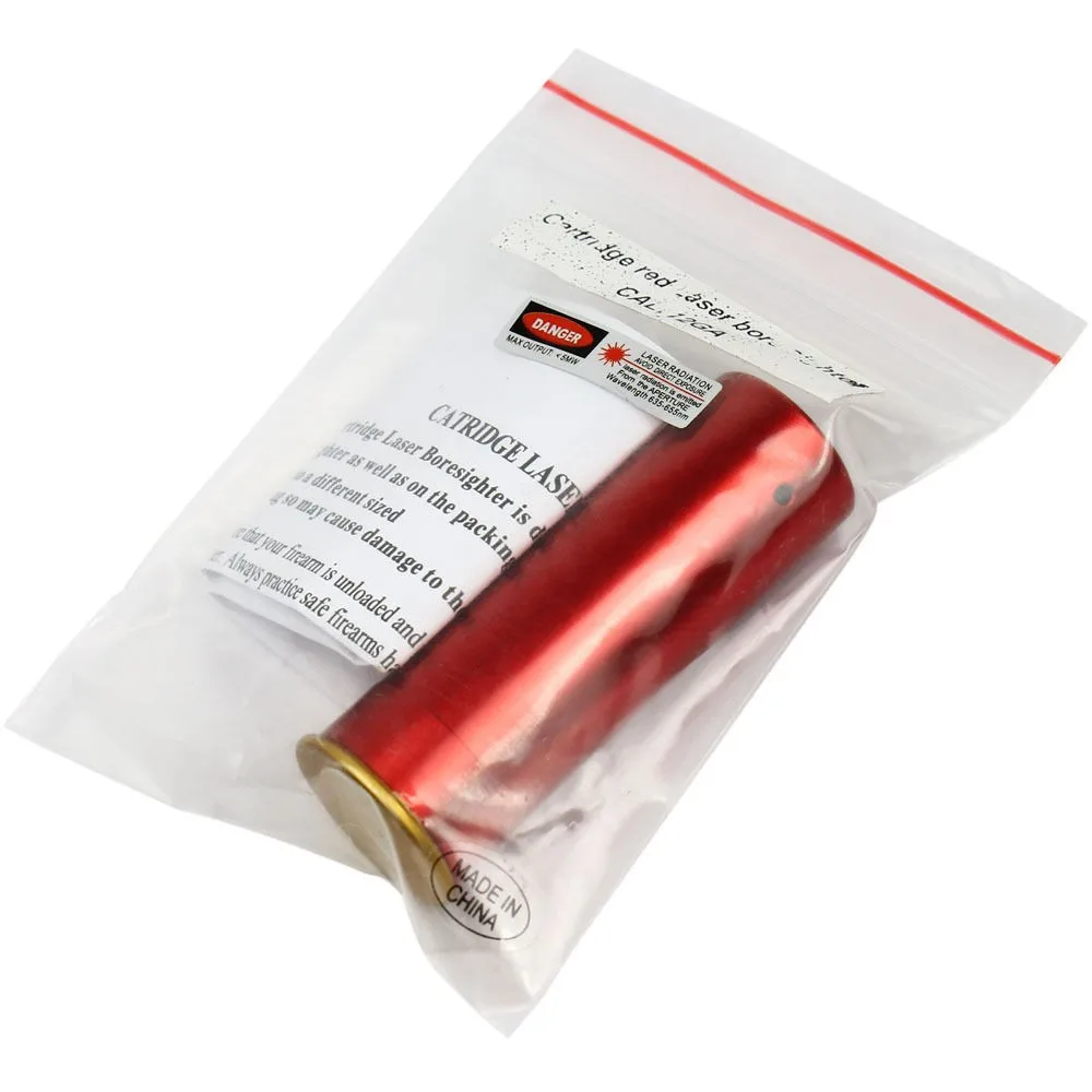 Алюминиевый Лазерный патрон CAL:12 GA патронный с красной точкой Красный медный 12GA