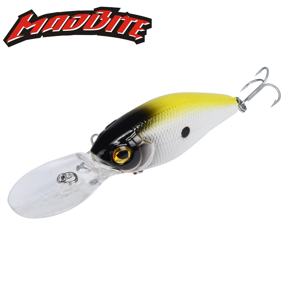MadBite Новинка 2017 года Madbite 11 см 20 г Жесткий Рыбалка приманки Swimbaits 5 цветов плавающий