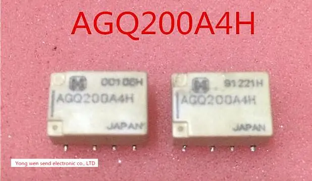 

HOT NEW relay AGQ200A4H AGQ200A4 200A4H 200A4 1A 4.5V sop8 20PCS/LOT