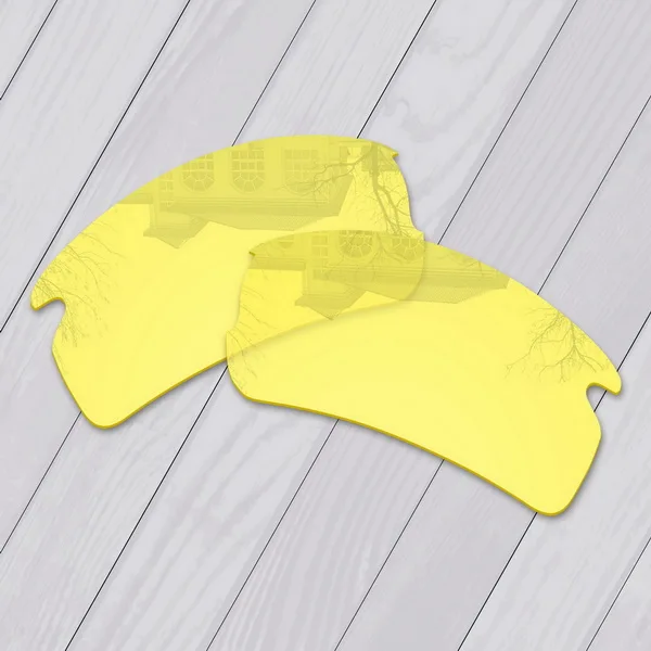 HD Yellow E.O.S Polarized Enhanced Replacement Lenses for Oakley Flak 2.0 Asian Fit Sunglasses- Multiple Choice - Цвет линз: HD Yellow