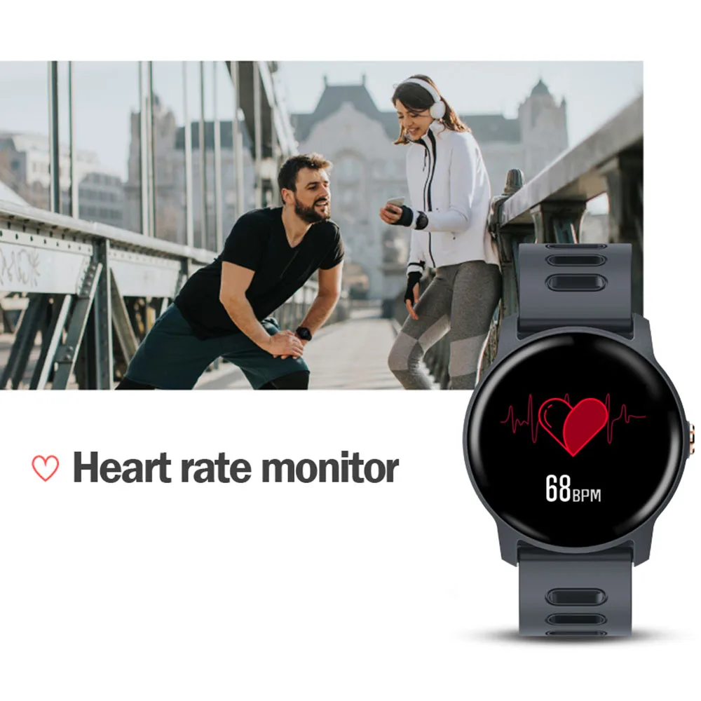 Timethinker S08 умные часы женские кровяное Давление кислорода в крови монитор