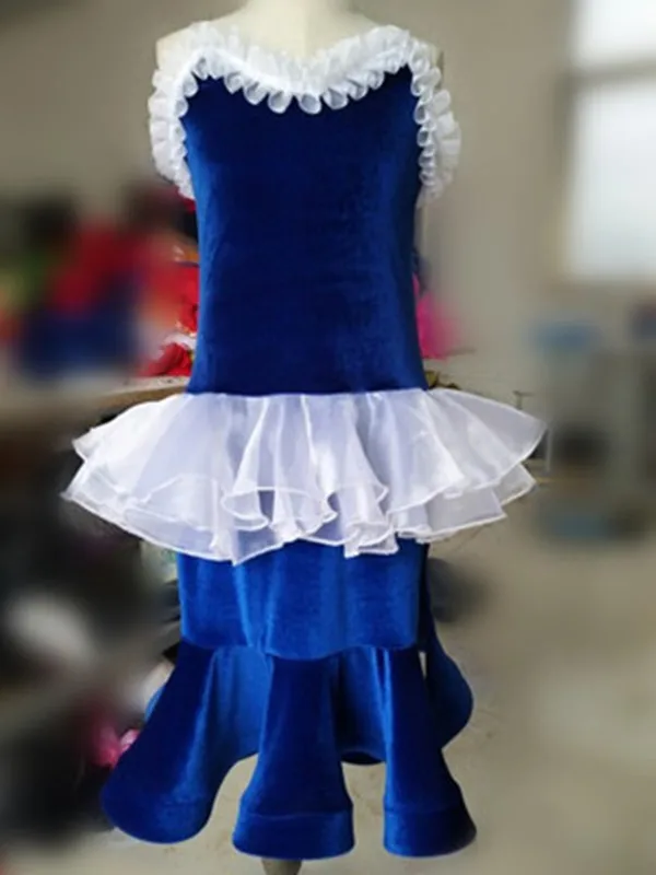 

2017 Newest Latin Dance Girl Ballroom Dress For Girls Robe De Dance Enfant Rumba Kids Latin Dancewear Samba dance costumes