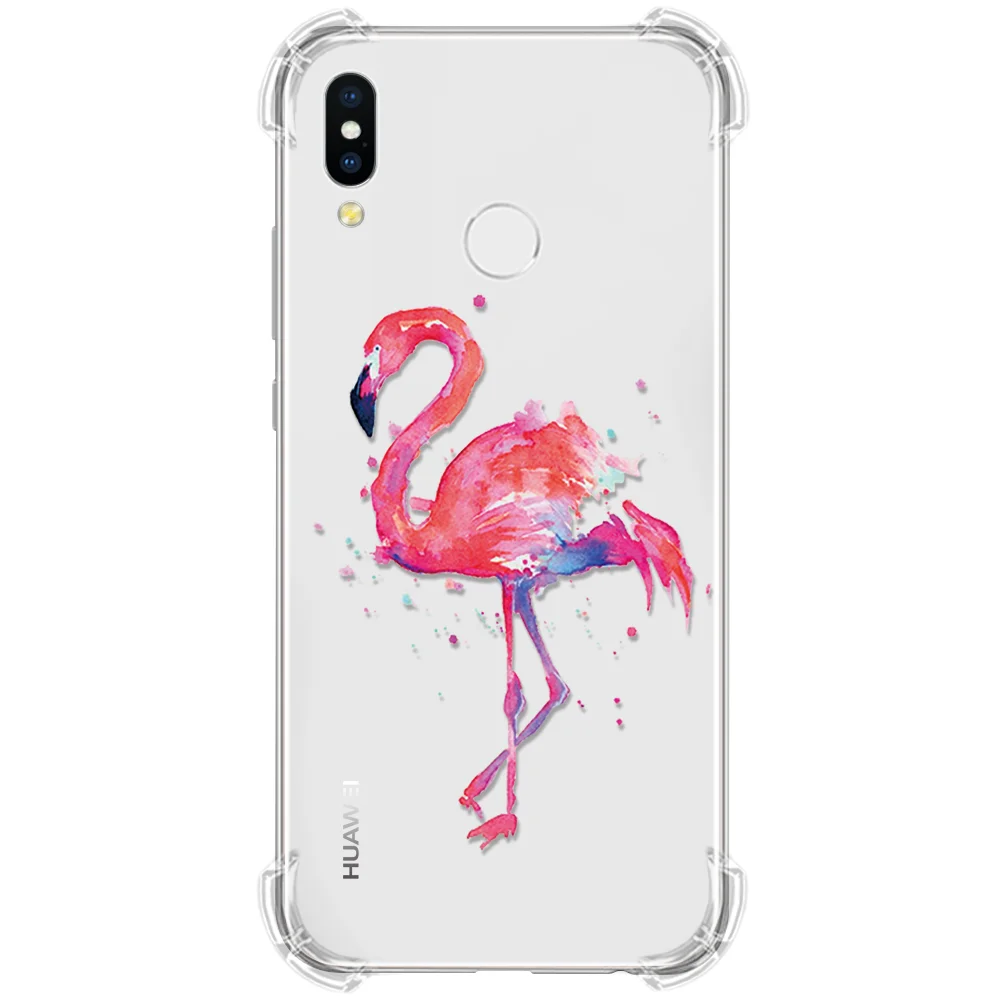 datuonia Подушка безопасности для TPU чехол для телефона для huawei P30 P20 P10 P9 Коврики 9 10 20 Pro Plus Honor 10 8X9 Lite Nova 3i 4 Y9 P Smart пара Coque - Цвет: datuonia