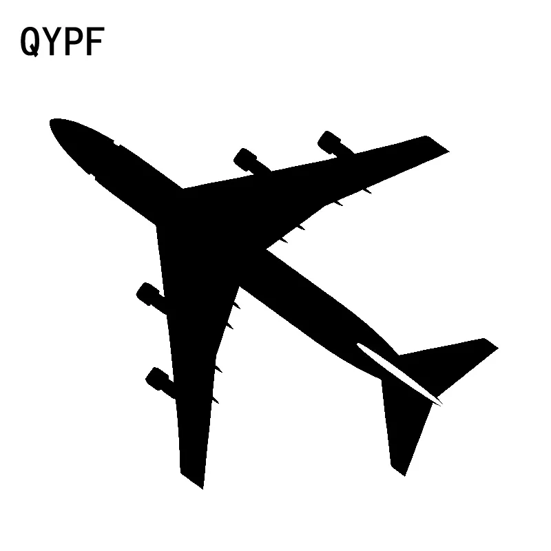 QYPF 16 6 см * 13 старт полета самолета виниловая Автомобильная наклейка деликатная