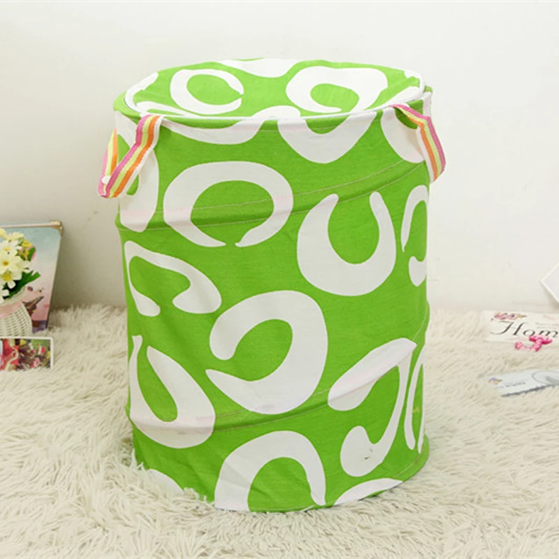 Корзина для хранения одежды складная корзина белья детской хлопковой