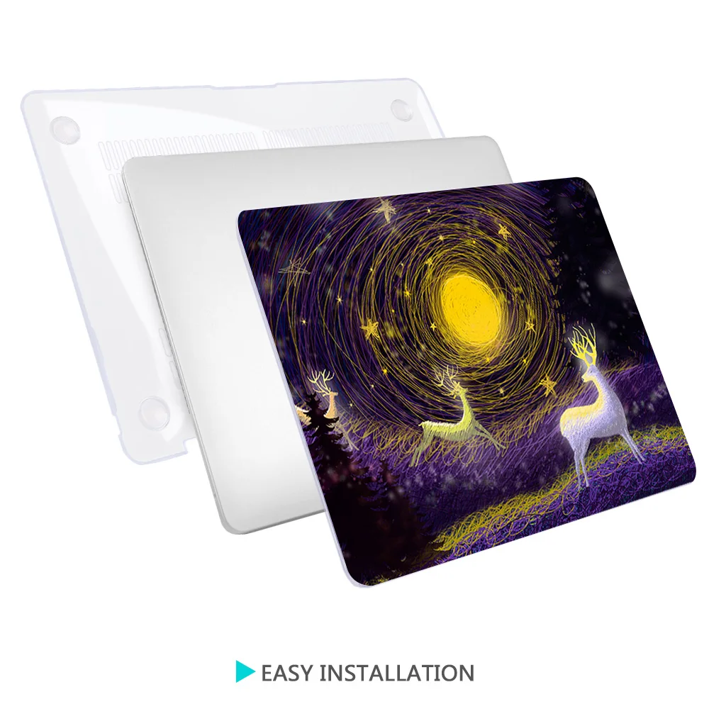 Redlai прозрачный чехол Dear для Macbook Air 13 дюймов A1932 A2179 2020 Mac Pro Retina 16 Сенсорная панель