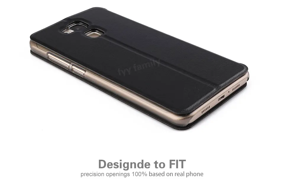 Ocube Doogee Y6 Роскошный кожаный чехол-подставка Флип из искусственной кожи чехол Для Doogee Y6 5," смартфон