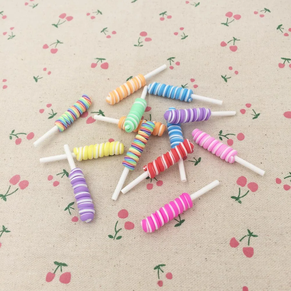 10 шт. декоративные фигурки из разноцветной глины волшебный сад Террариум