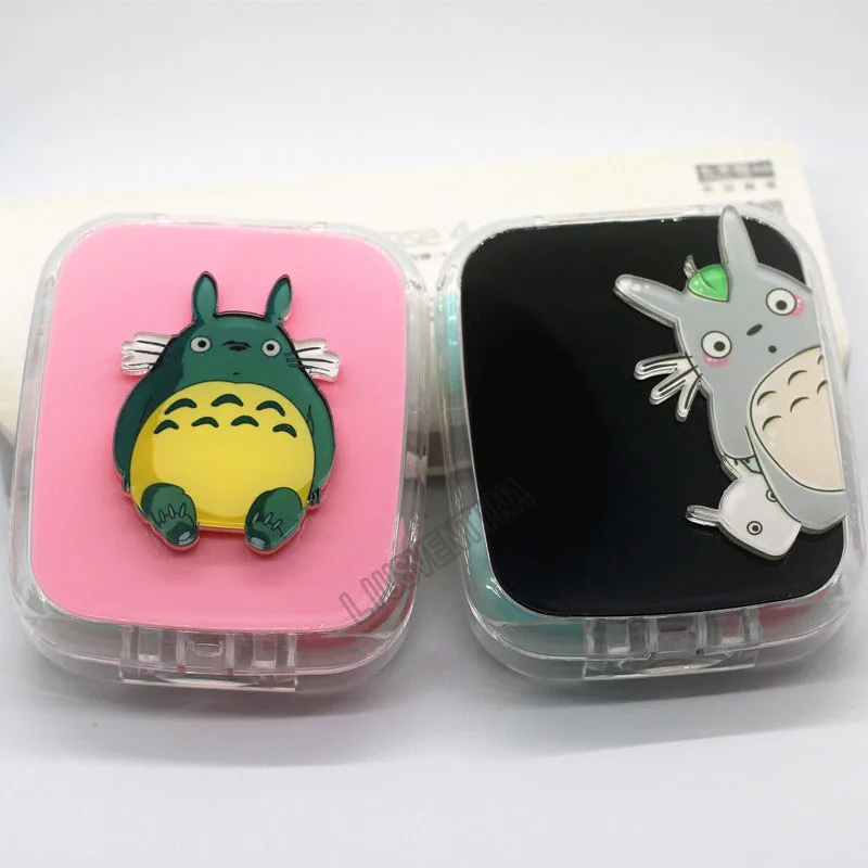 LIUSVENTINA DIY акриловый милый портативный чехол для контактных линз с котом Тоторо