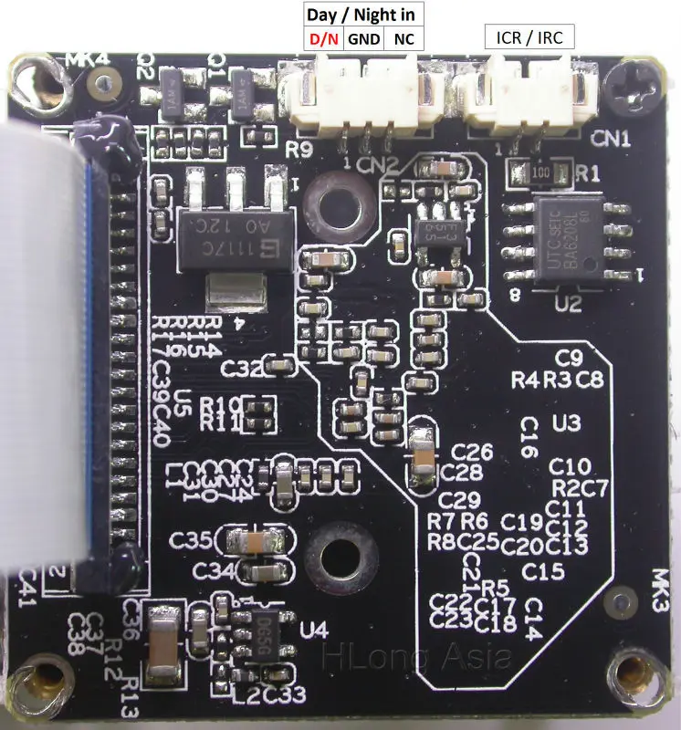 H.265 / H.264 IPC (4.0MP) 1/3 &quotс датчиком OmniVision OV4689 + Hi3516D CCTV IP камера Модуль платы блока
