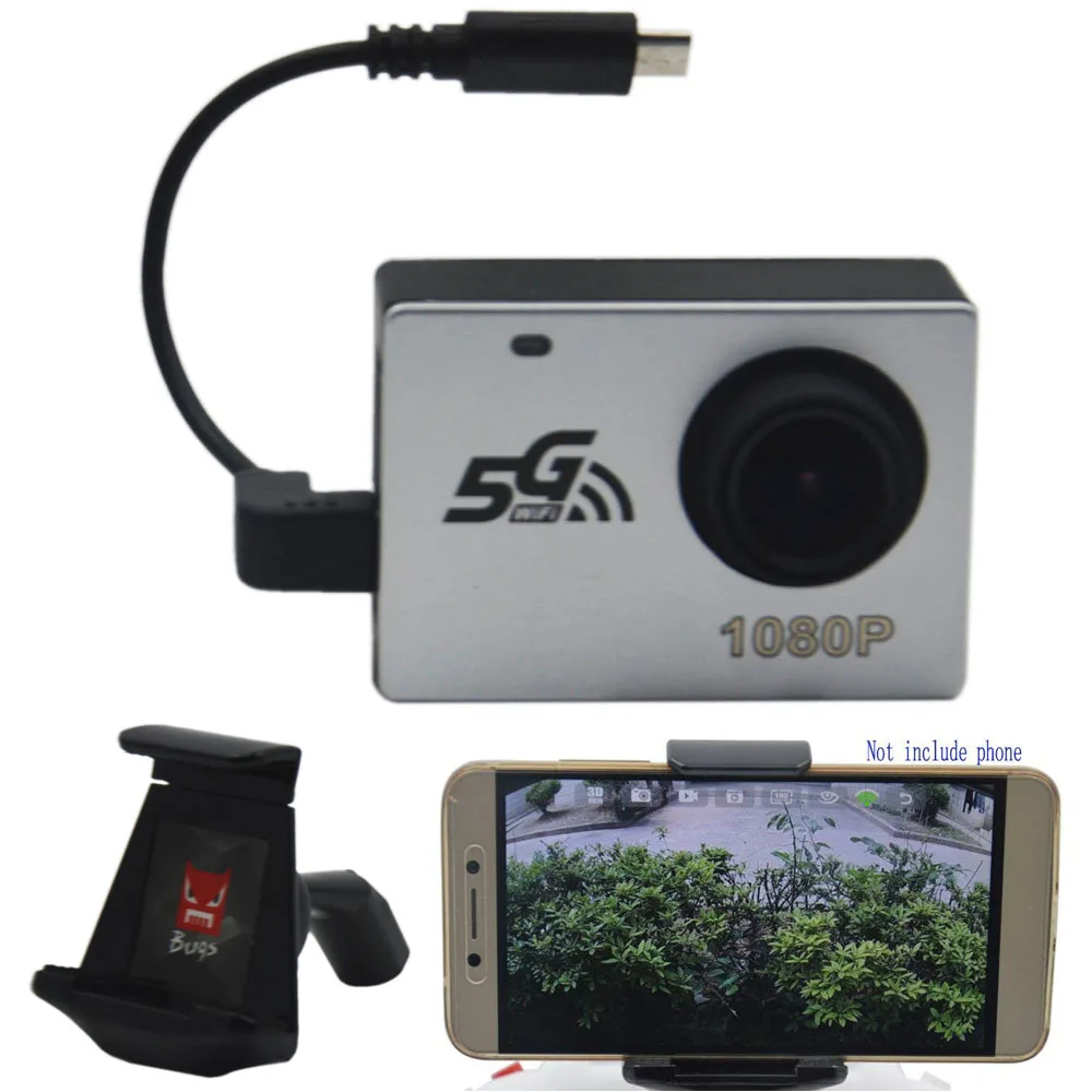 MJX C6000 WI FI 5G FPV камера для Bugs 3 H Pro B3H B3 безщеточный Квадрокоптер с дистанционным