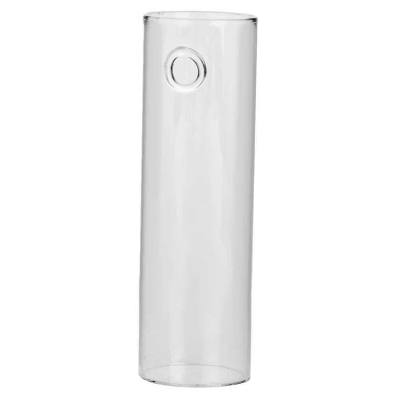 Цилиндрическая стеклянная настенная бутылка для вазы украшения растений и
