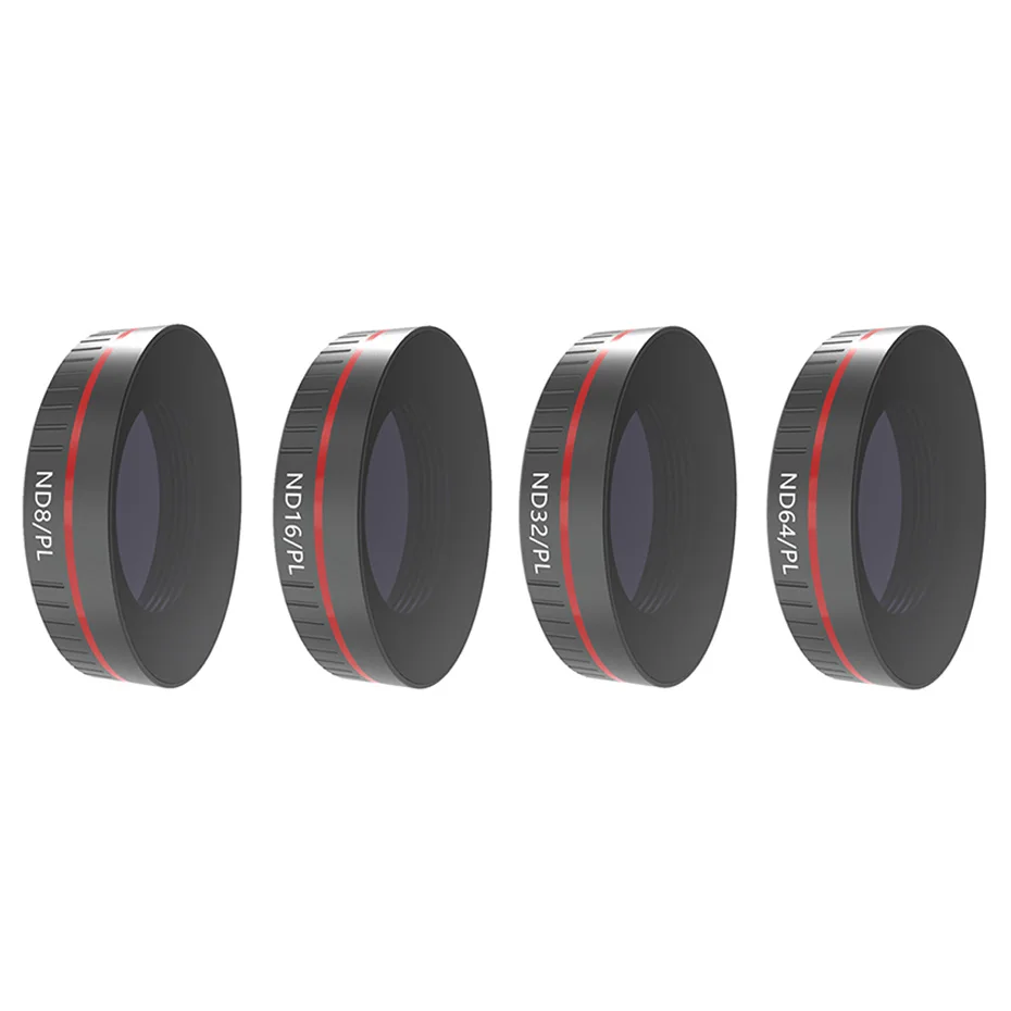 ND.PL 4in1 Фильтр для экшн-камеры Osmo PL UV ND 4 8 16 32 64 фильтры нейтральной плотности для DJI Osmo Action Оптическое стекло аксессуар для объектива - Цвет: ND.PL 4in1