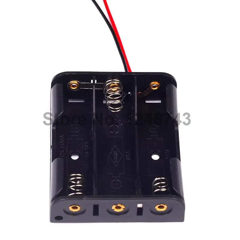 2Pcs 3AA Battery Box holder with Switch for 3 AA 4.5V OutPut Batteries Hot Sale | Обустройство дома