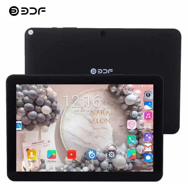 BDF, новинка, 10 дюймов, большой размер, Android 7,0, планшетный ПК, 1 ГБ ОЗУ, 32 Гб ПЗУ, поддержка видео, планшеты, WiFi, Bluetooth, четырехъядерный, ips планшет, 10,1