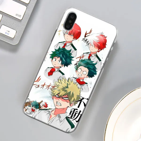 11 Чехол для телефона Boku no Hero Academy для Apple iPhone X XR 7 8 Plus 6 6s Plus XS MAX 11 Pro Max SE чехол для телефона Coque - Цвет: 11