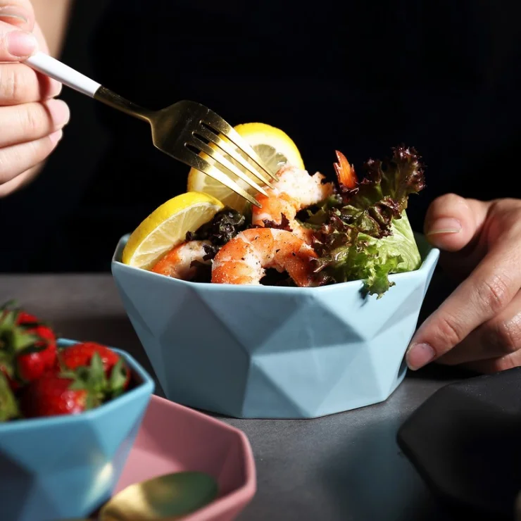 Простая матовая большая миска среднего и керамика небольшого размера 3 шт.