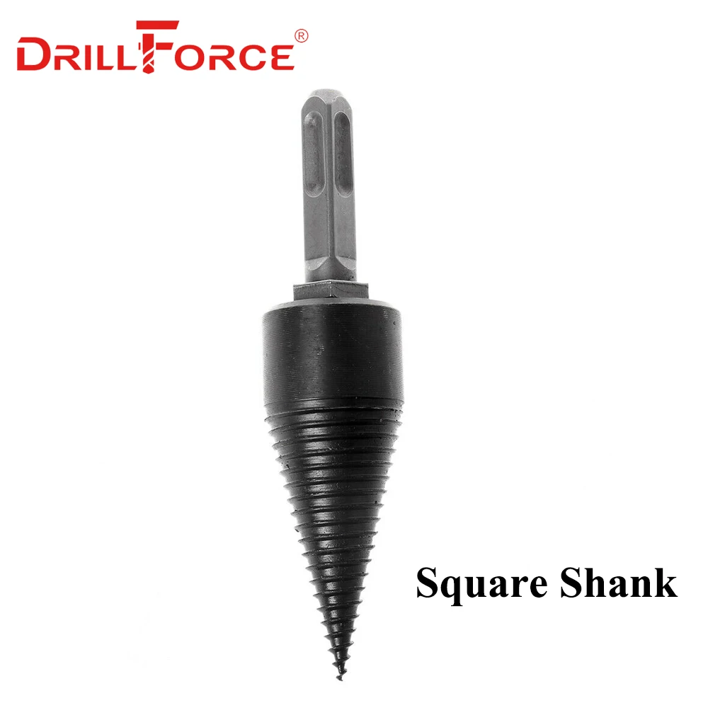 Drillforce дровяной сплиттер, станок для сверления древесины, конусный расширитель, перфоратор, шуруповерт, сверло, разрезные буровые инструменты 130x32 мм