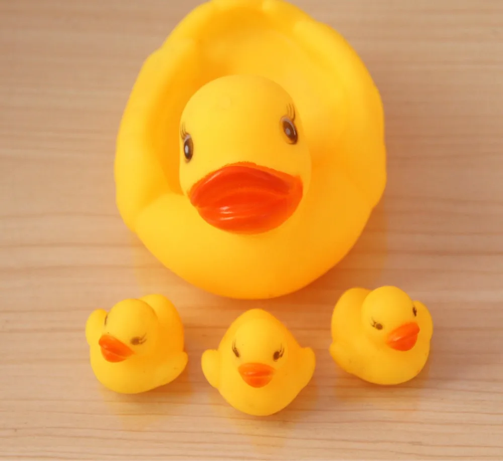 4 шт. аксессуары для бассейна игрушки ванной детские воды на резиновой утке