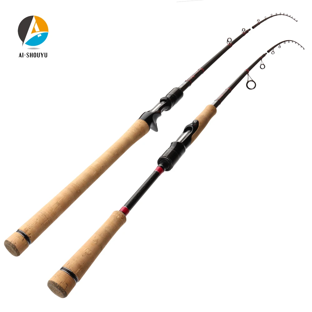 

AI-SHOUYU NEW Toray Carbon Spinning Fishing Rod FUJI Alconite Guide Ring FUJI Galaxy Real Seat Fast Action Casting Rod M/ML/MH