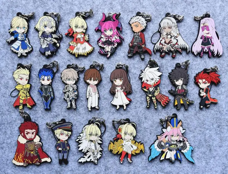 Fate/Grand Order аниме Gilgamesh Joan of Arc Nero Saber Karna Chulainn Artilla Erzsebet Bathory Gawain резиновый