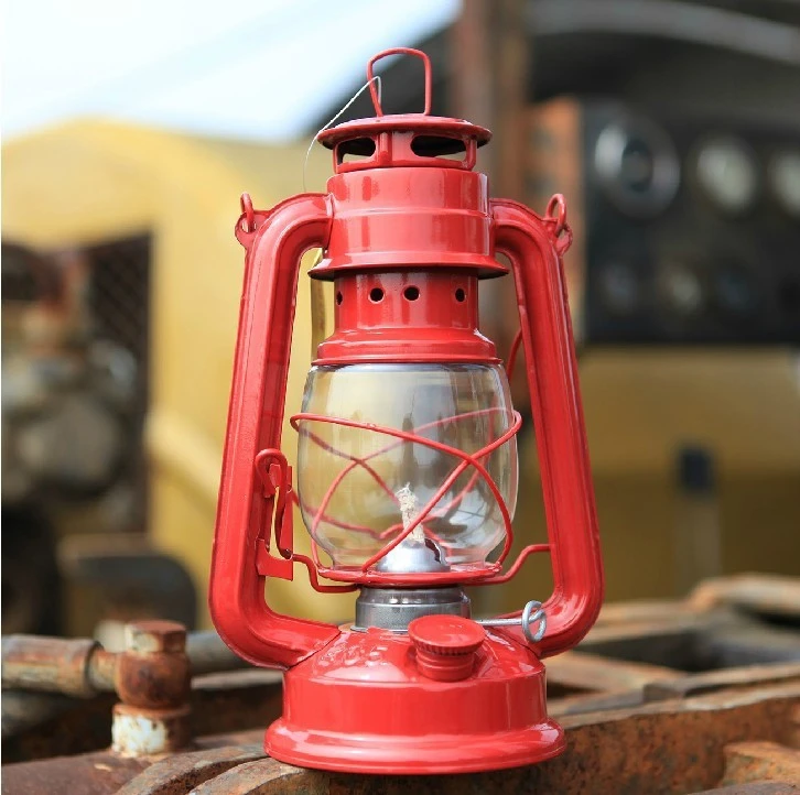 Средиземноморский стиль Утюг масло лампа подсвечник для дома Открытый Палатка