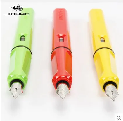

Jinhao 599A High Quality Plastic Fountain Pen 0.38 mm Extra Fine Nib Ink Pens for Gift Office Stationery Supplies