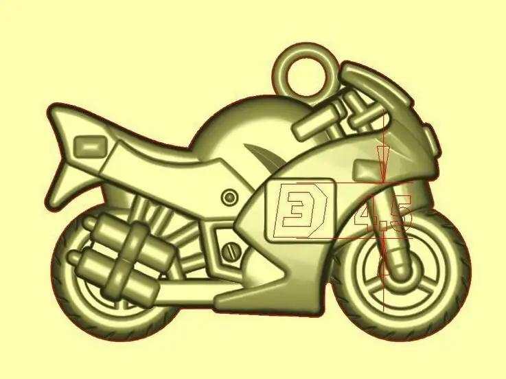 Превосходные мотоциклисты! Крутой мотоциклетный брелок для женщин и мужчин 3