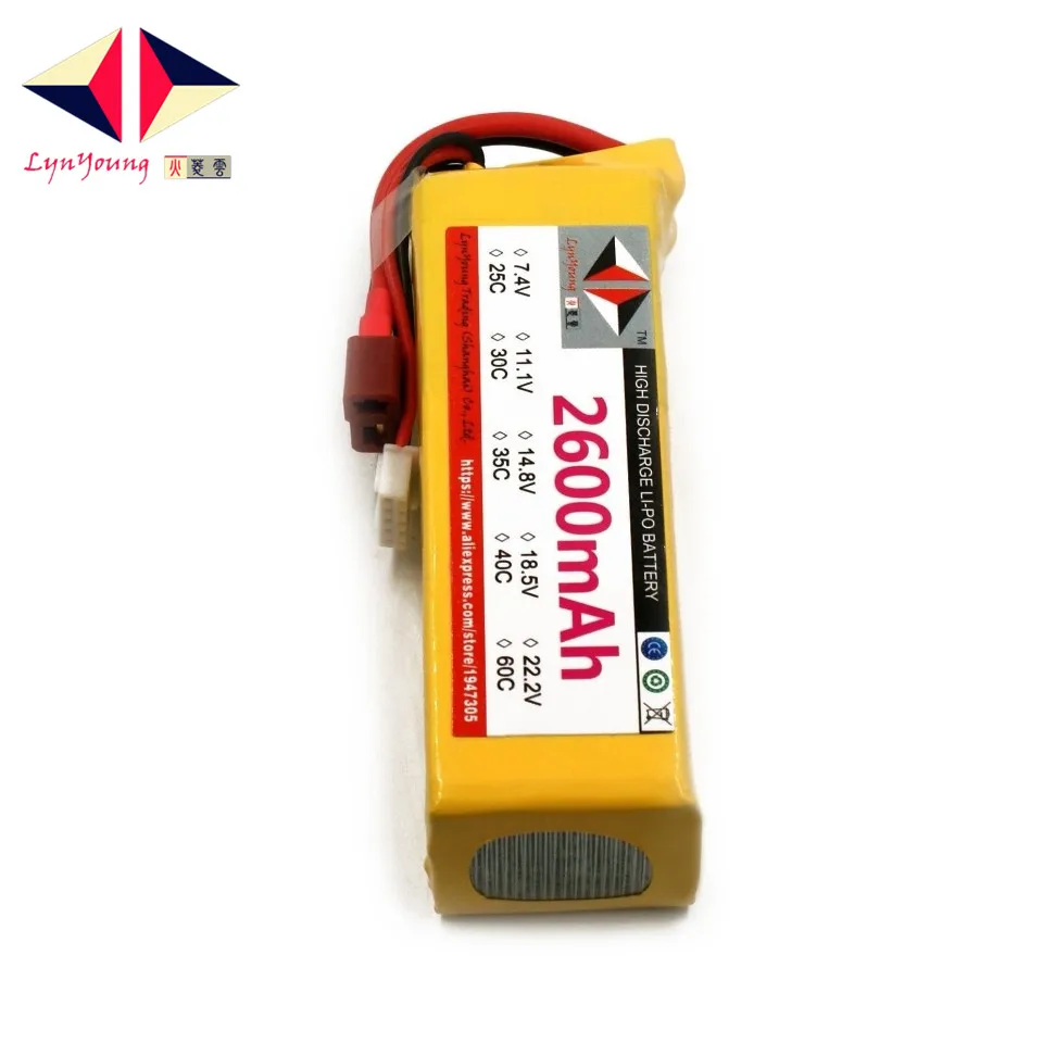 HX Lipo батарея 5S 18 5 V 2600mah 40C для радиоуправляемого дрона квадрокоптера вертолета
