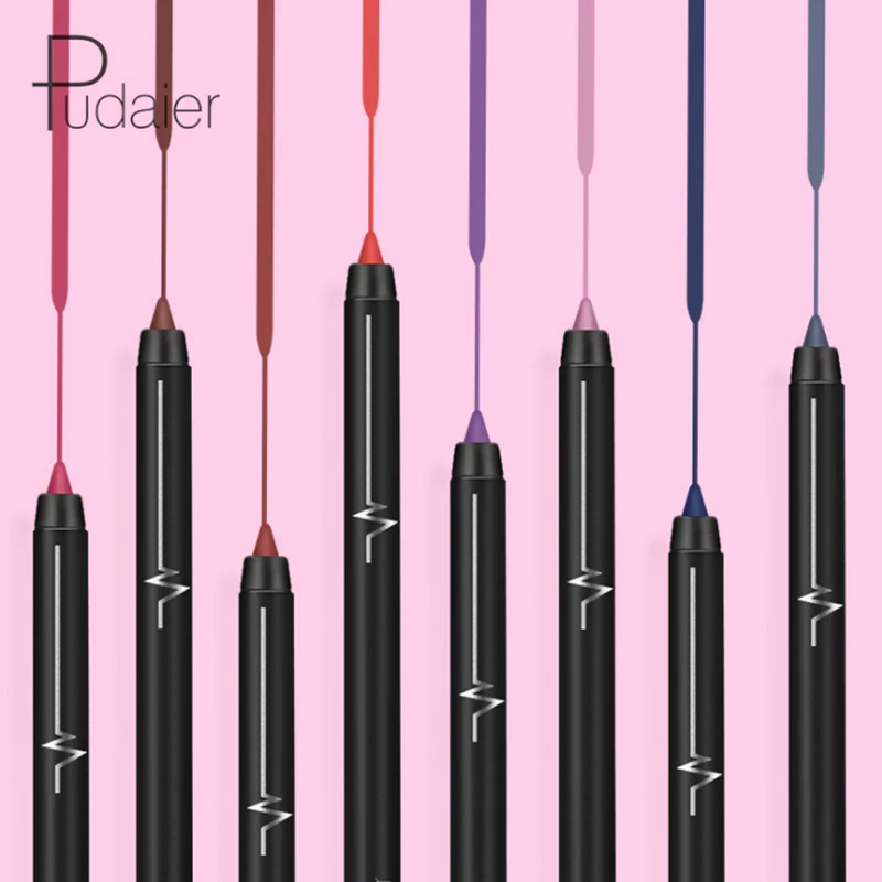 26 Цвет макияж губ карандашом помада Долгое Водонепроницаемый бровей Гладкий
