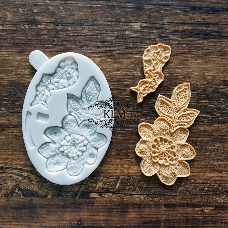 

2018 new chocolate DIY tools Sun flower silicone mold Cake decoration DIY baking kitchenware