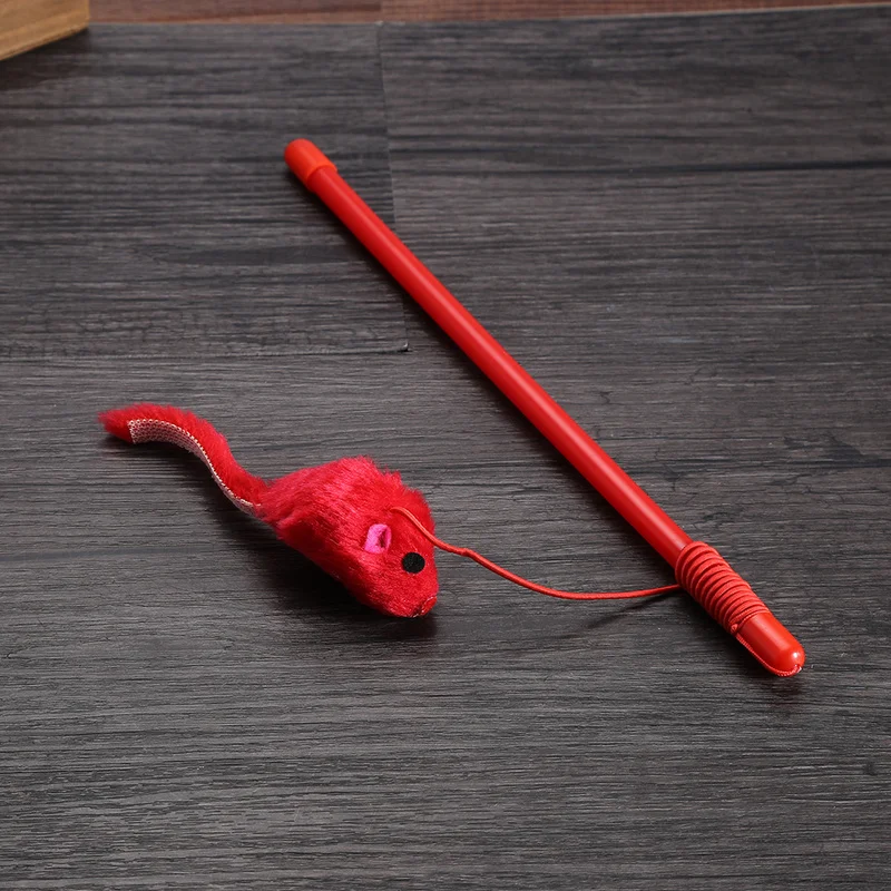 1 шт. практичные забавные палочки для кошек в форме мыши игрушки долговечный