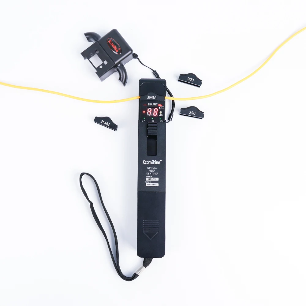 Live Fiber Identifier KomShine KFI-35 идентификатор оптического волокна с одним ключом, равным NOYES OFI400C