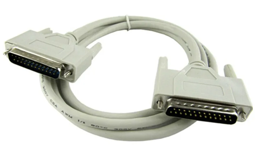 DB25 25Pin 25 Pin параллельный кабель со штыревыми соединителями на обоих концах для