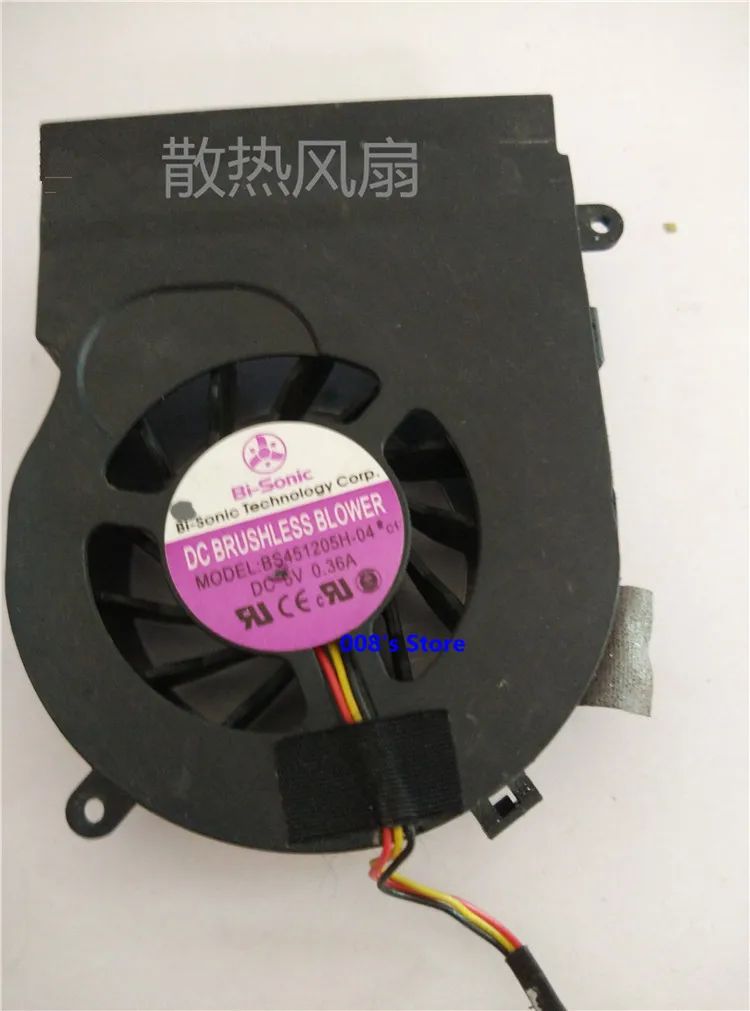 Ноутбук Процессор охлаждающий вентилятор для Fujitsu Amilo Pa 2510 PI 2512 L55II0 L51RI0 40GL53041-00 L53ii