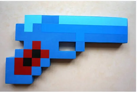 Новый 2016 Minecraft игрушки меч кирка топор лопата пистолет EVA конструкторы подарки