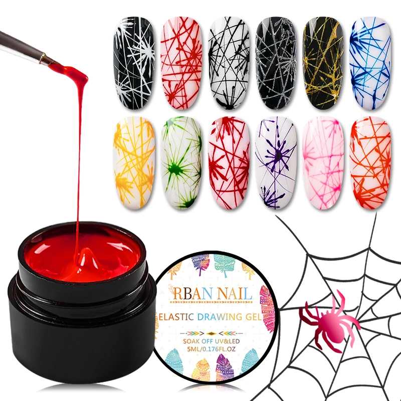 УФ гель для ногтей эластичная подкладка Гель лак креативный сделай сам