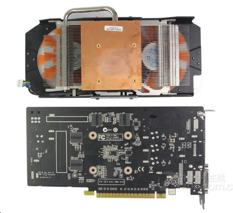 Оригинальная видеокарта ZOTAC GM170 GPU GTX 750Ti 2 Гб 128 бит GDDR5 видеокарта карта для nVIDIA GeForce GTX750 Ti 2GD5 750 1050