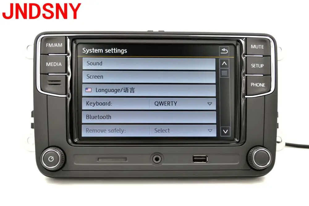 JNDSNY RCD330 Plus автомобиль 6," автомобиль MIB радио RCD330G RCD330 RCD510 RCN210 для golf5 6 Jetta 6 Passat CC Tiguan polo