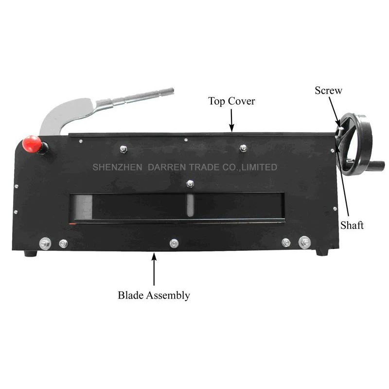 Руководство Бумага Cutter Heavy Duty Все металлы Ream Гильотина 17 &quotA3 Размеры стека резак