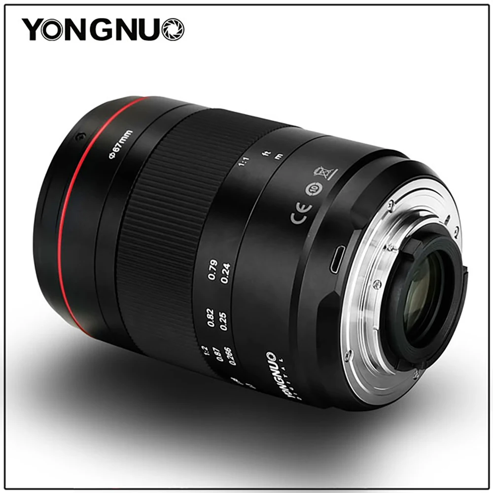 Светодиодная лампа для видеосъемки YONGNUO Объективы макро объектив YN60mm F2 MF 0,234 m макро объектив 60 мм для цифровой однообъективной зеркальной камеры Canon EOS 70D 5DMK II 5diii 600D 700D цифровых зеркальных фотокамер Nikon F2NE Светодиодная лампа для видеосъемки Yongnuo
