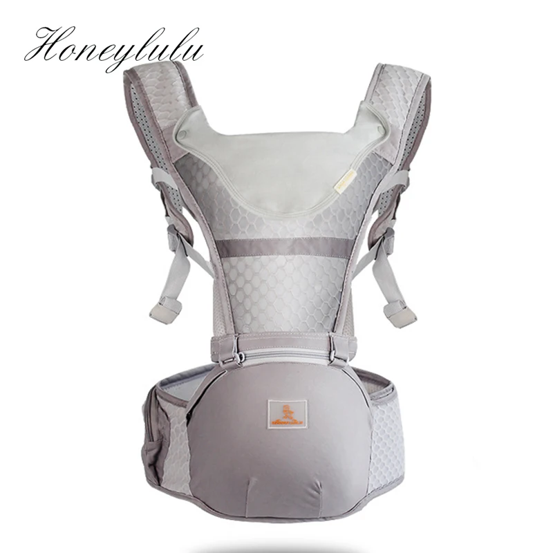 Honeylulu летняя дышащая Сумка кенгуру модное с лямками для новорожденных рюкзак