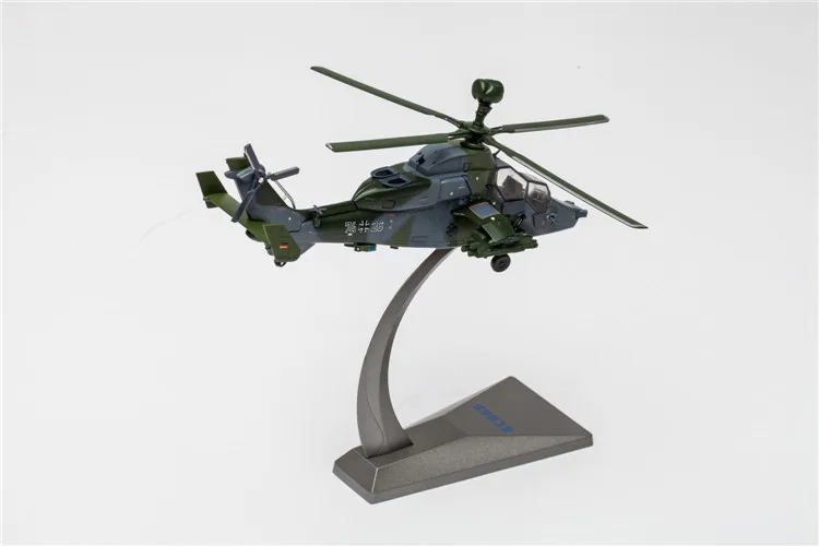 RIAN DAY 1/72 масштаб военная модель игрушки Eurocopter Тигр EC-665 вертолет литой металлический самолет модель игрушки для сбора/подарок