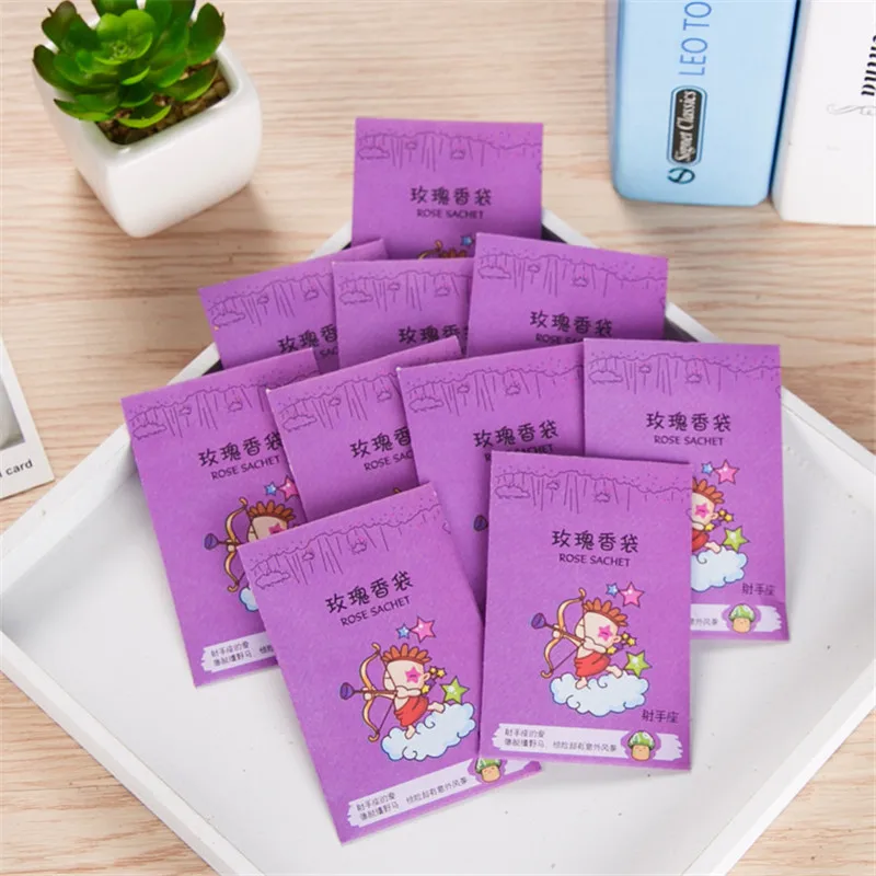 100 шт креативные 12 созвездий ароматизаторов ароматерапия натуральный запах