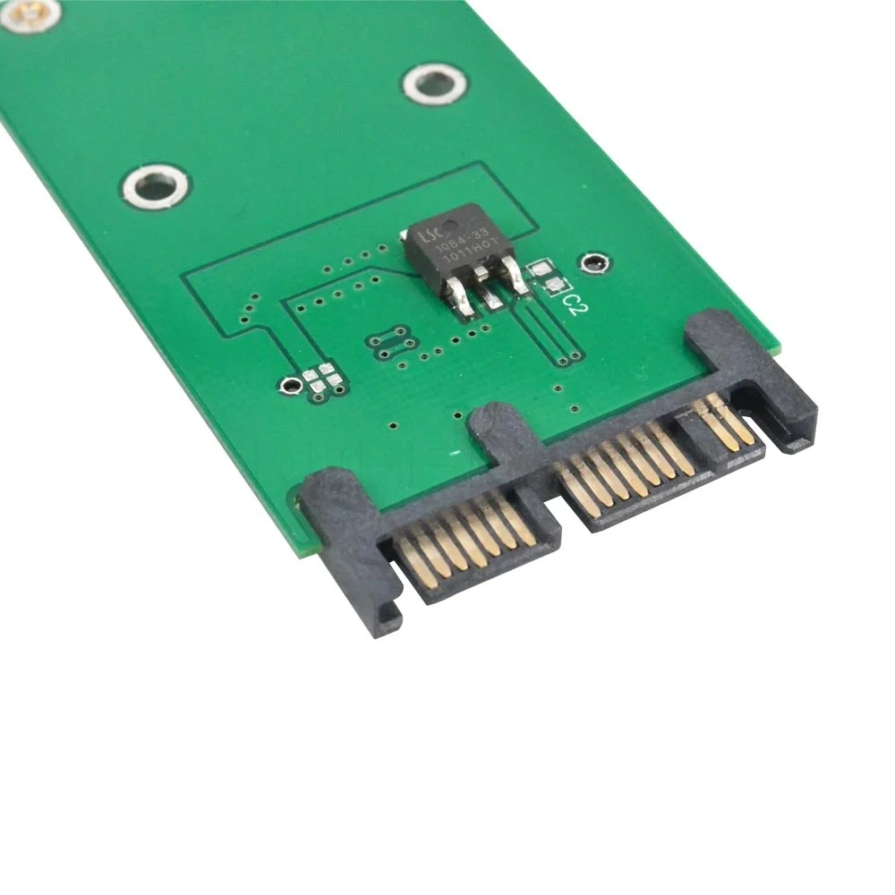 Kebidu Mini PCI E MSATA SSD до 1 8 Micro SATA 16Pin плата адаптера dock 39 мм x 72 мм|ssd ssd|ssd 1.8ssd to sata |