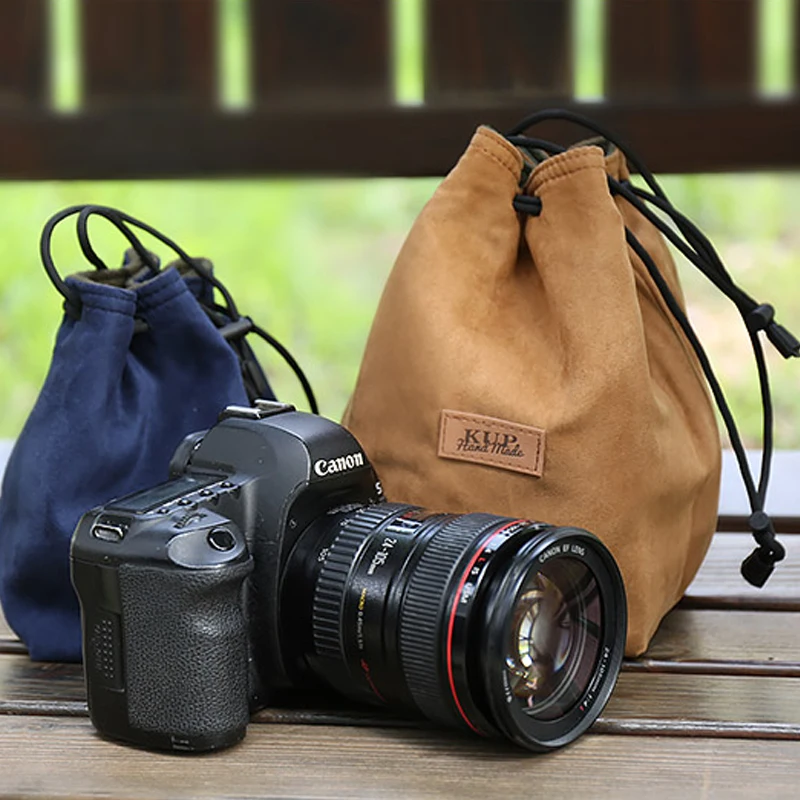 Ретро Чехол мягкая сумка для цифровой зеркальной камеры Canon Nikon Sony DSLR и